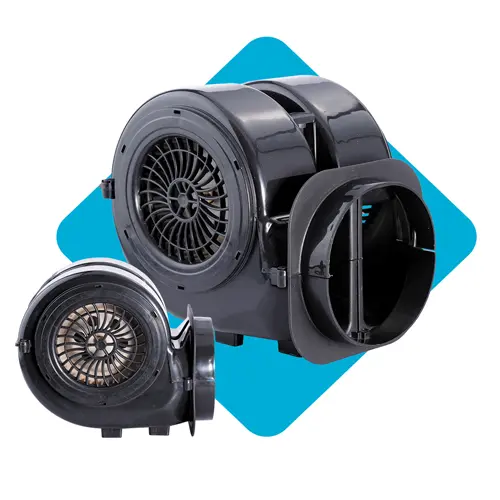Electric motor for plastic turbo cover (2112)