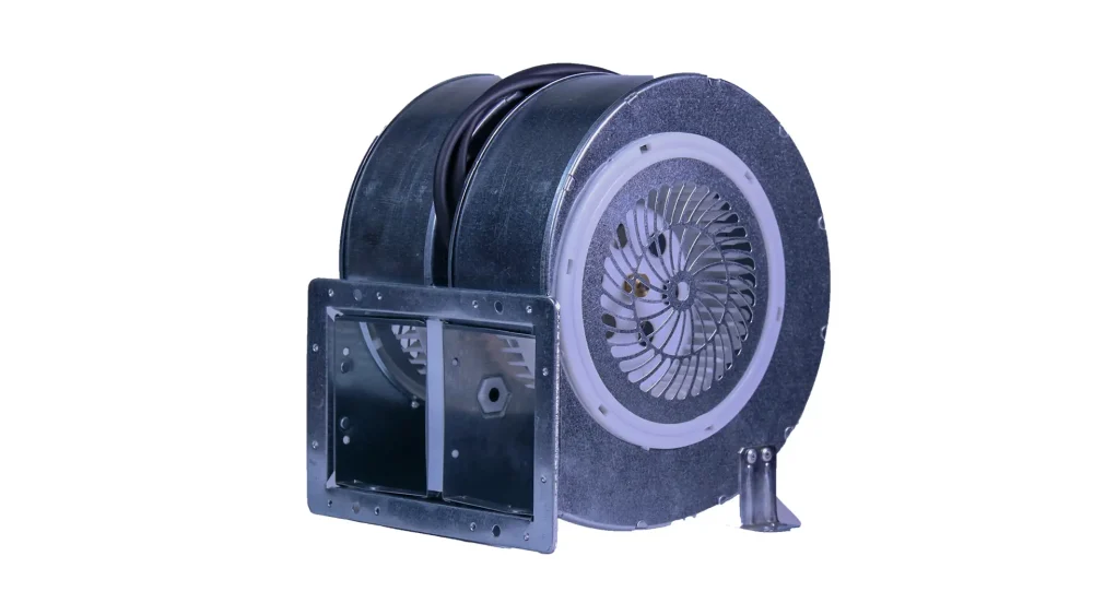 Electric motor with metal turbo cover (2115) - Image 3