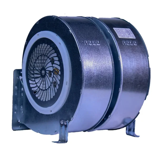 Electric motor with metal turbo cover (2115)