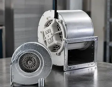 K30 centrifugal exhaust fan motor for range hood applications