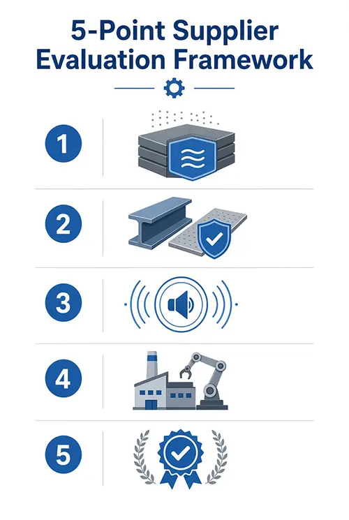 5-point range hood motor supplier evaluation checklist for OEM buyers. 