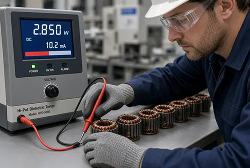 Hi-Pot dielectric testing extending production QA timelines for safety